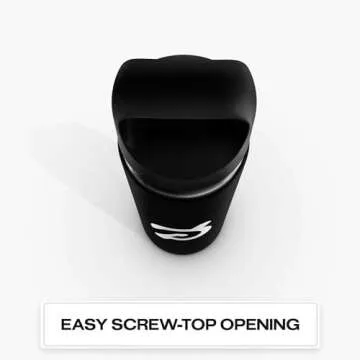 Peloton 16 oz Glass Water Bottle for Fitness and Hydration