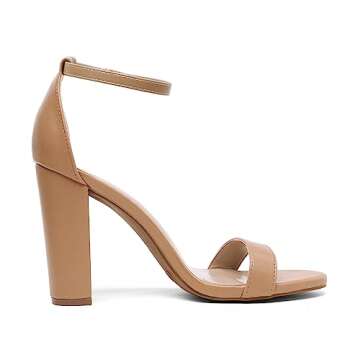 Stylish DREAM PAIRS High Heel Pump Sandals for Women