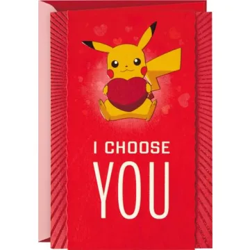 Hallmark Pokémon Valentine's Day Card for Couples