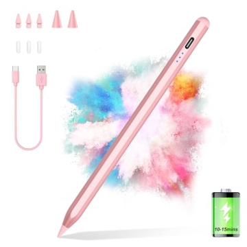 Kailfee Stylus Pen - Fast Charge for iPad 2018-2024, Ergonomic, Precision Writing