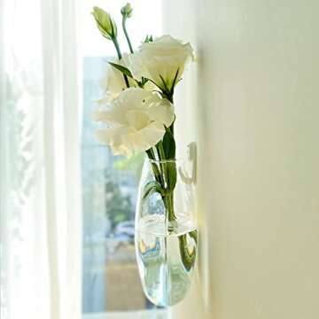 Ivolador 2PCS Heart Shaped Glass Plant Terrarium Containers