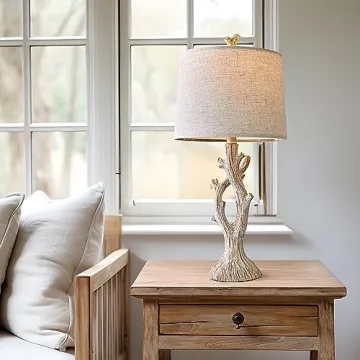 OYEARS Farmhouse Table Lamps Set of 2 for Any Room