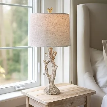 OYEARS Farmhouse Table Lamps Set of 2 for Any Room