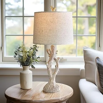 OYEARS Farmhouse Table Lamps Set of 2 for Any Room