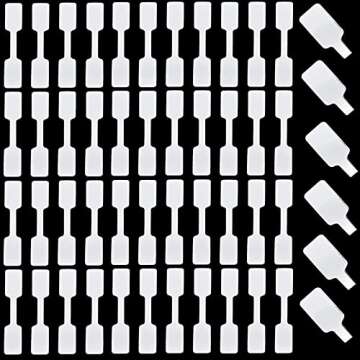 Blank Jewelry Price Label 500 Pieces Jewelry Price Tags Stickers Self Adhesive White Jewelry Repair ...