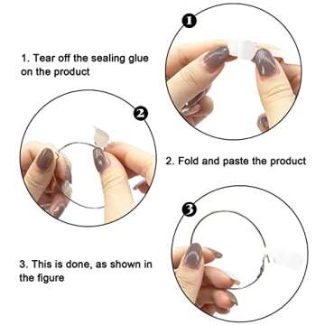 Blank Jewelry Price Label 500 Pieces Jewelry Price Tags Stickers Self Adhesive White Jewelry Repair Label for Necklace Earring Price Identify Rectangle Label