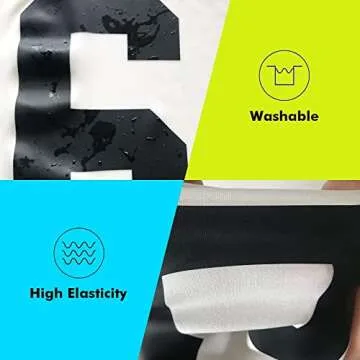 4 Inch Iron-On Heat Transfer Letters for Custom Clothing