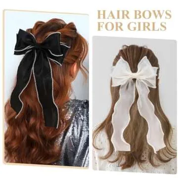 PABOBIT Premium Hair Bows Set for Women and Girls
