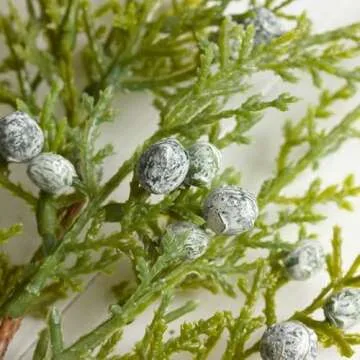 12 Artificial Juniper Cedar Sprays for Holiday Decor