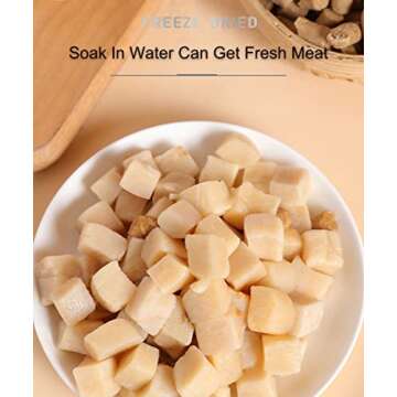 BNYEE Freeze Dried Chicken Treats for Cats & Dogs - 15oz