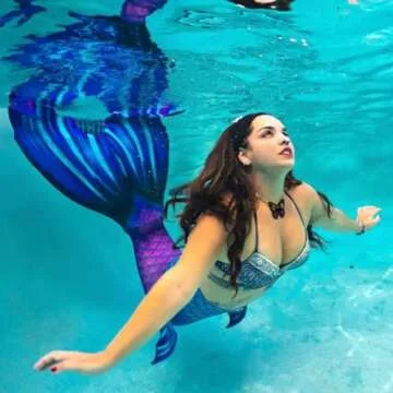 FOLOEO Mermaid Tails for Swimming, Mermaid Swimsuit Costume Set Bathing Suits for Adult & Teen Sizes...