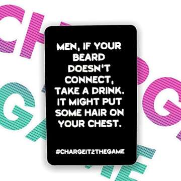 Charge it 2 The Game Drinking Game - Fun Adult Drinking Card Game for Parties - 21st Birthday Gift & Bachelorette Parties - Holiday Game - Party Game with 90 Cards for Any Occasion