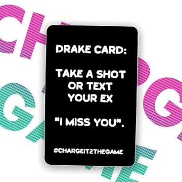 Charge it 2 The Game Drinking Game - Fun Adult Drinking Card Game for Parties - 21st Birthday Gift & Bachelorette Parties - Holiday Game - Party Game with 90 Cards for Any Occasion