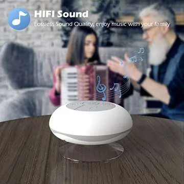 HOTT S528 Shower Wireless Bluetooth Speakers - Waterproof Sound