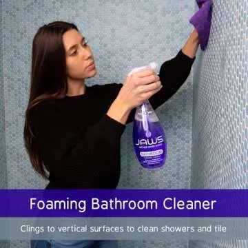 Eco-Friendly JAWS Foaming Bathroom Cleaner with Refills