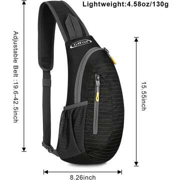 G4Free Adjustable Outdoor Shoulder Backpack for Adventure