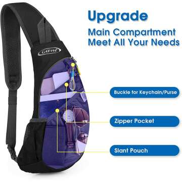 G4Free Adjustable Outdoor Shoulder Backpack for Adventure