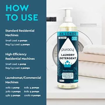 Puracy Laundry Detergent: Non-Toxic & Eco-Friendly Solution