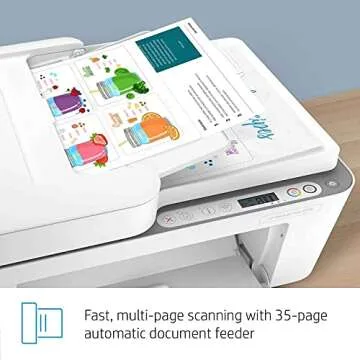 HP DeskJet Plus 4158 All-in-One Inkjet Printer for Home and Office