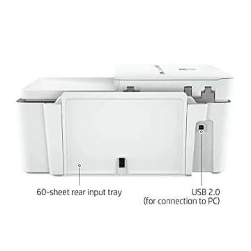 HP DeskJet Plus 4158 All-in-One Inkjet Printer for Home and Office