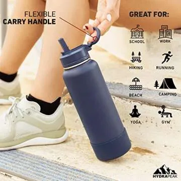 Hydrapeak 32oz Insulated Water Bottle - Sport & Stylish