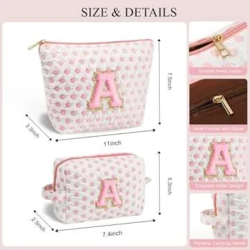 Stylish YOOLIFE Personalized Makeup Bag for Women