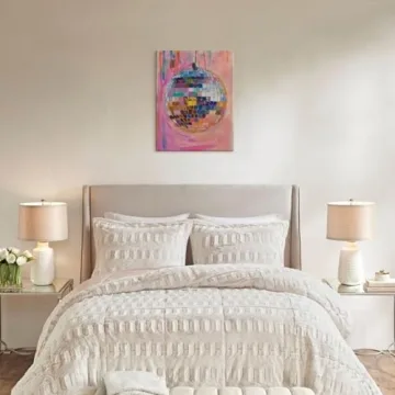 Trendy Disco Ball Painting Poster for Home Decor