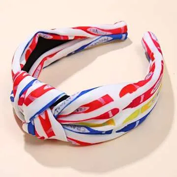 Stylish Teacher Headbands with Pencil Patterns for Women