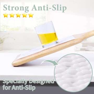 Drawer and Shelf Liner for Kitchen Cabinet: 12 in X 30 Ft Non Slip Waterproof Shelf Paper Non Adhesive Refrigerator Liners White Marble Easy Liners for Bathroom Cupboard with Knife Tape Measure