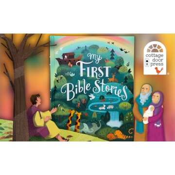 My First Bible Stories Padded Treasury Book - Gifts for Easter, Christmas, Communions, Birthdays, Ag...