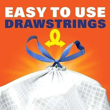 Hefty Ultra Strong 13 Gallon Trash Bags with Odor Control