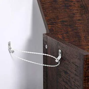 VASAGLE Tree Bookshelf, 9-Tier Bookcase, Large Bookshelf, Space-Saving Corner Shelf, Book Tree, Holds Books, CDs, Games, for Bedroom, Living Room, Home Office, Walnut Color ULBC11BY