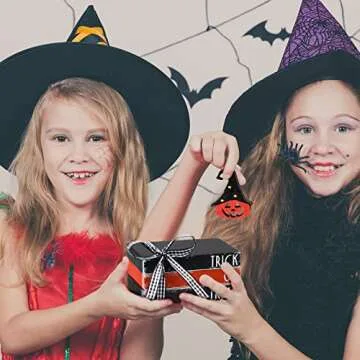 Bucherry Halloween Decor Stackable Faux Books Decor