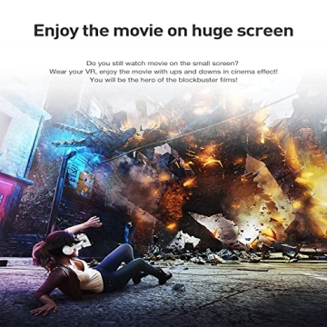 VR SHINECON HD 3D VR Headset Remote Control iOS Android