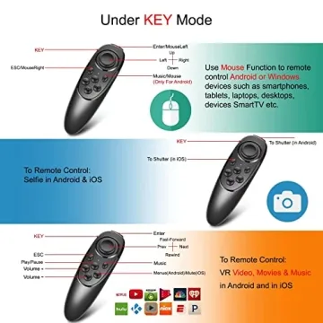 VR SHINECON HD 3D VR Headset Remote Control iOS Android