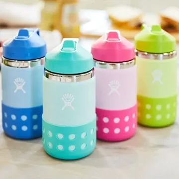 Stylish Hydro Flask 20 oz Kids Water Bottle for School