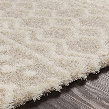 Livabliss Moroccan Shag Area Rug for Modern Homes