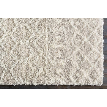 Livabliss Moroccan Shag Area Rug for Modern Homes