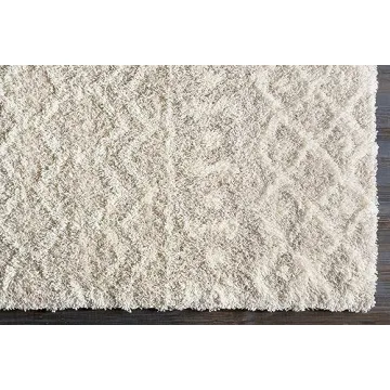 Livabliss Moroccan Shag Area Rug for Modern Homes