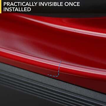 TWRAPS Ford Mustang Mach-E Door Entry Clear PPF, 8mil for All 4 Doors, Paint Protection, Anti-Scratc...