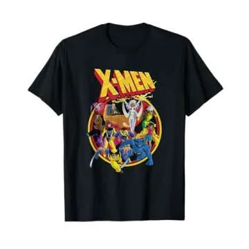 Marvel X-Men Animated Series Retro 90s T-Shirt