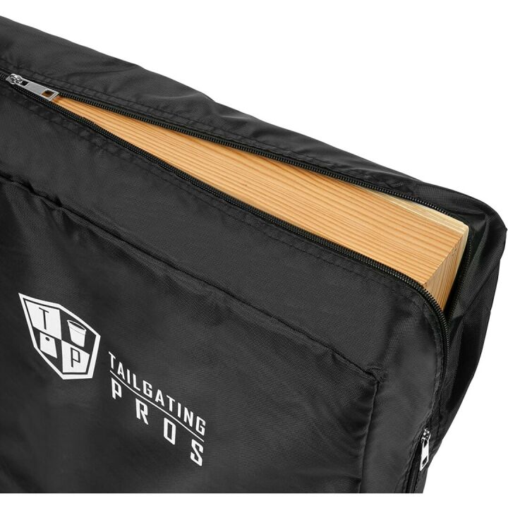 Rustic American Flag Cornhole Boards Set with Bags