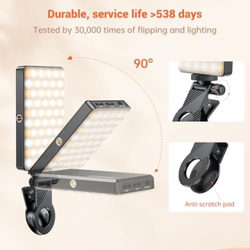 Kinglucky Selfie Light Upgrade for iPhone and Cameras