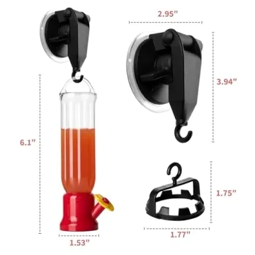 ORIENTOOLS Mini Hummingbird Feeders - Get 2pcs Today!