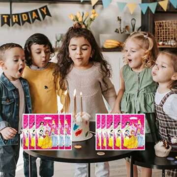 Xingyu 50 Packs Princess Party Gift Bags for Kids