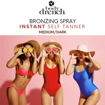 Body Drench Quicktan Bronzing Spray - Streak-free Tan