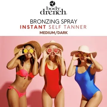 Body Drench Quicktan Bronzing Spray - Streak-free Tan