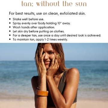 Body Drench Quicktan Bronzing Spray - Streak-free Tan