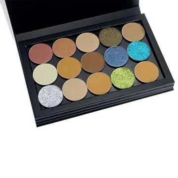 Coosei Magnetic Eyeshadow Palette for Makeup Storage