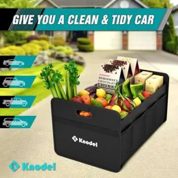 Durable K KNODEL Trunk Organizer for All Vehicles
